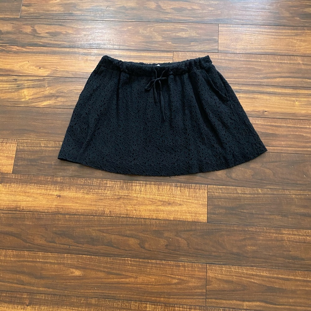 M Lou & Gray Black Skirt